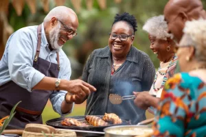 Community Care Corps Impact Older Adults Sharing Smiles and Stories