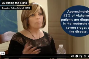 Caregiver Addressing Late Diagnosis in Alzheimer’s Patients