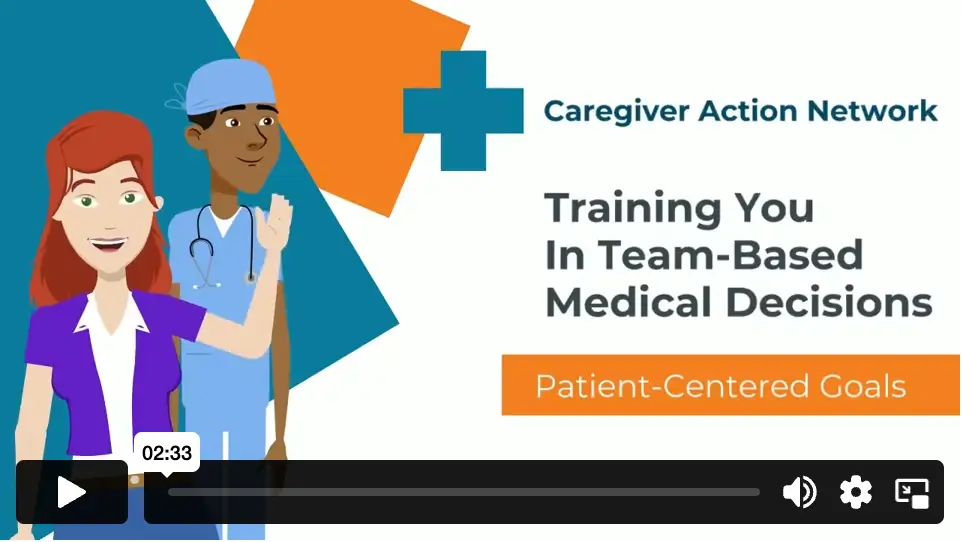 Family Caregivers Training In Time Based medical decisions