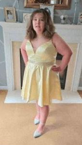 Gracie, living with Turner Syndrome.