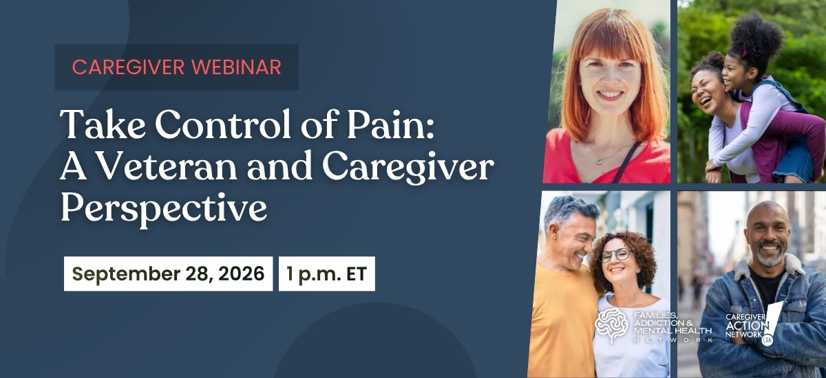 Take Control of Pain: A Veteran and Caregiver Perspective