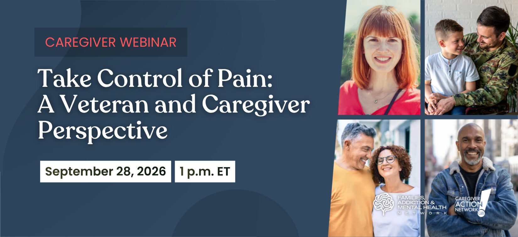 Take Control of Pain: A Veteran and Caregiver Perspective